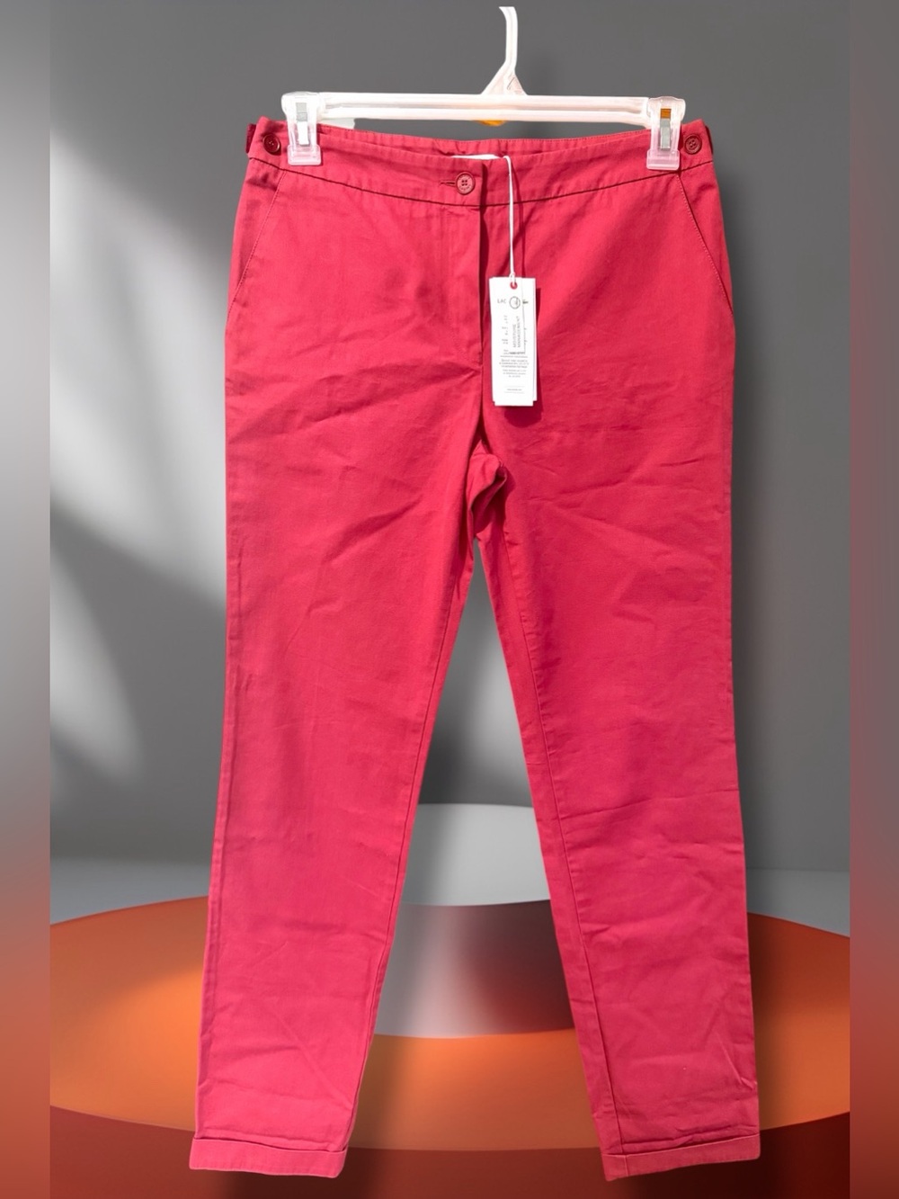 Lacoste Women Red Chinos